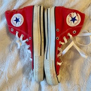 Vintage Red Converse